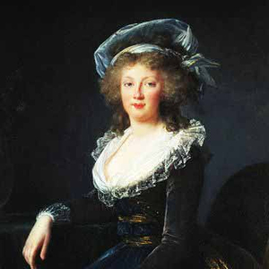 Portrait of Marie-Therese of Bourbon, Later Empress of Austria by Marie Louise Elisabeth Vigee-Lebrun 1790